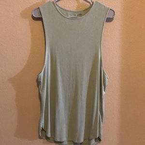 Olive Alphalete Lifestyle Cutoff